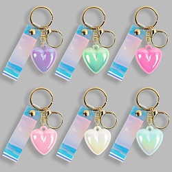 брелок "сердце" ассорти