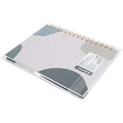 книжка записная  а5  80л  в клетку на спирали