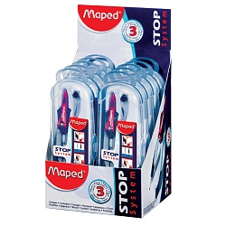 готовальня  3 пред "maped" "stop system" ударопрочный пенал с европодвесом