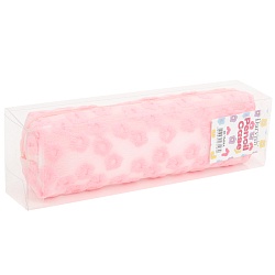 пенал на молнии розовый