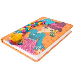 Блокнот А5  96л "Модницы" ассорти