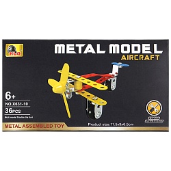 конструктор "metal model". aircraft