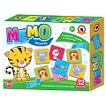 Игра мемо «Зверята»