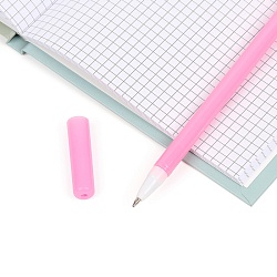 Блокнот 13,5*18 см 50л с замком "Девочка со щенком" с ручкой