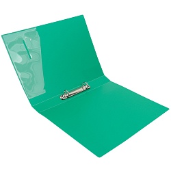 папка с 2-мя кольцами 35мм 700мкм зелёная