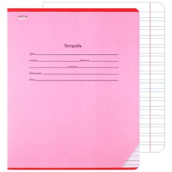 тетрадь  12л узкая линия "классика"