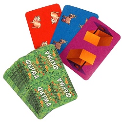 настольная игра ходилка веселая ферма