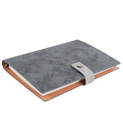 ежедневник а5 недатиров. 100л обложка кож.зам. на кольцах с магнитной застёжкой