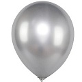 Шар воздушный 12" Хром серебряный/ Silver  50шт/уп