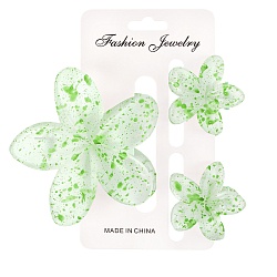 заколка-краб для волос 3шт в наборе