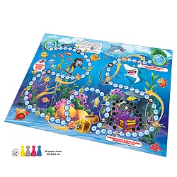 игра настольная бродилка а2 "морское приключение"