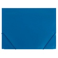 Папка на резинке А4  300мкм синяя