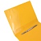 папка с пружинным скоросшивателем и карманом а4 жёлтая