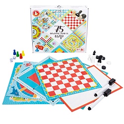 игра настольная "75 настольных игр"