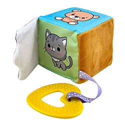 кубик мягкий развивающий "соня"