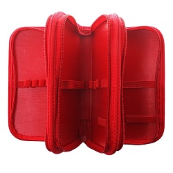 пенал 3отдел. 190*105мм яркие цветочки