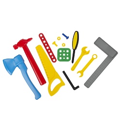 игра "набор инструментов" 14 пр. (европодвес)