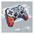 Скетчбук 215х215 мм. 360л. "Игровые атрибуты" склейка