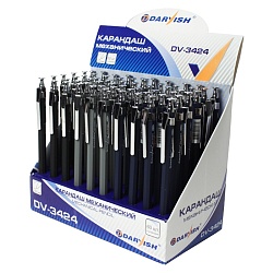 карандаш мех. 0,5мм. "darvish" корпус пластиковый ассорти