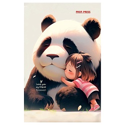 Блокнот А7  48л "Большие пушистики-1" на склейке