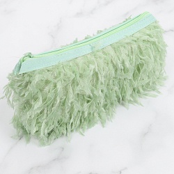 пенал на молнии салатовый