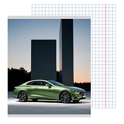 тетрадь  96л кл. "мой автомобиль" обл. мел. картон глянцевое ламинирование