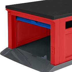 гараж для машинок 13,6*18,7*9,5 см