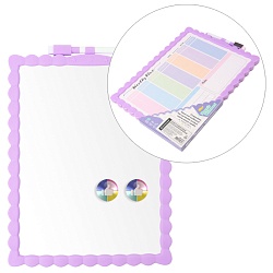 доска магнитно-маркерная 21,5*28см 2-х сторонняя