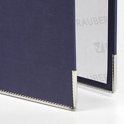 папка -регистратор а4 картон. с металл. окантовкой (синяя) eco 7,5 см