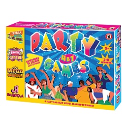 игра настольная для вечеринки 4в1 «party games»