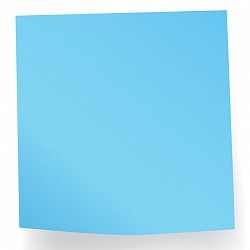 бумага  для заметок с клеевым краем 75*75мм 100л голубая