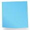 бумага  для заметок с клеевым краем 75*75мм 100л голубая