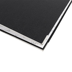 папка-регистратор  а4 5 см черная с мет. окантовкой