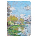 Блокнот 12,7*19 см 112л на магнитной застёжке "Весна у Сены"