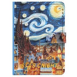 Блокнот 12,5*17,5 см 96л на магнитной застёжке "Звёздная ночь"