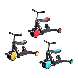 самокат-трансформер 4в1 ассорти