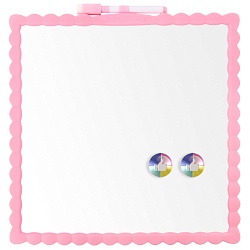 доска магнитно-маркерная 29*29см 2-х сторонняя