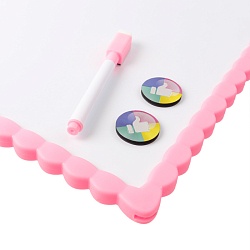 доска магнитно-маркерная 29*29см 2-х сторонняя