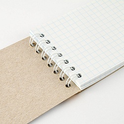 Блокнот  7*10см  60л  "Совушки" на гребне