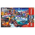 Пазлы  260 элементов Машинки в ночном Париже