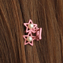 заколка-краб "цветочек" метал.для волос в ассортименте
