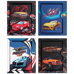 Блокнот подарочный  11*15см 50л "Гонки"