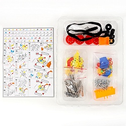 конструктор 5 в1 "metal model". engineering vehicle 244дет.