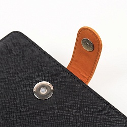 книжка записная  а6 148л  в клетку на магнитной застёжке