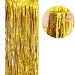 шторка для фотозоны 1*2м золото