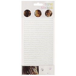 наклейки-стразы "жемчужины" цвет белый