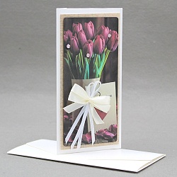 открытка-конверт  ручной работы 