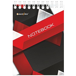 Блокнот 10*14см  60л  "Офис" на гребне