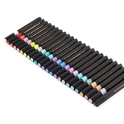 маркеры акриловые 24цв. трёхгранный корпус