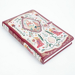 Блокнот 11,6*16,5см 112л обложка кожзам с тиснением "золото"